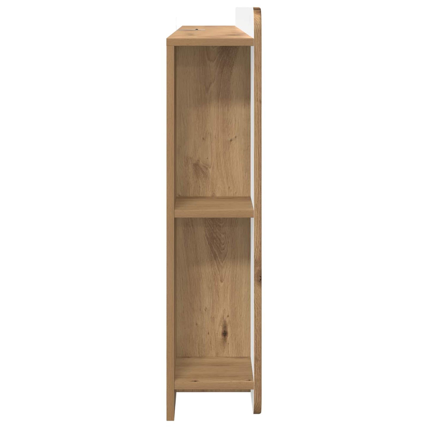 vidaXL Headboard Cabinet Artisan Oak Engineered Wood