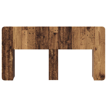 vidaXL Headboard Cabinet with Storage Old Wood Engineered Wood