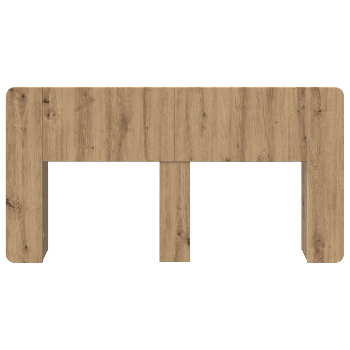 vidaXL Headboard Cabinet Artisan Oak 140 cm Engineered Wood