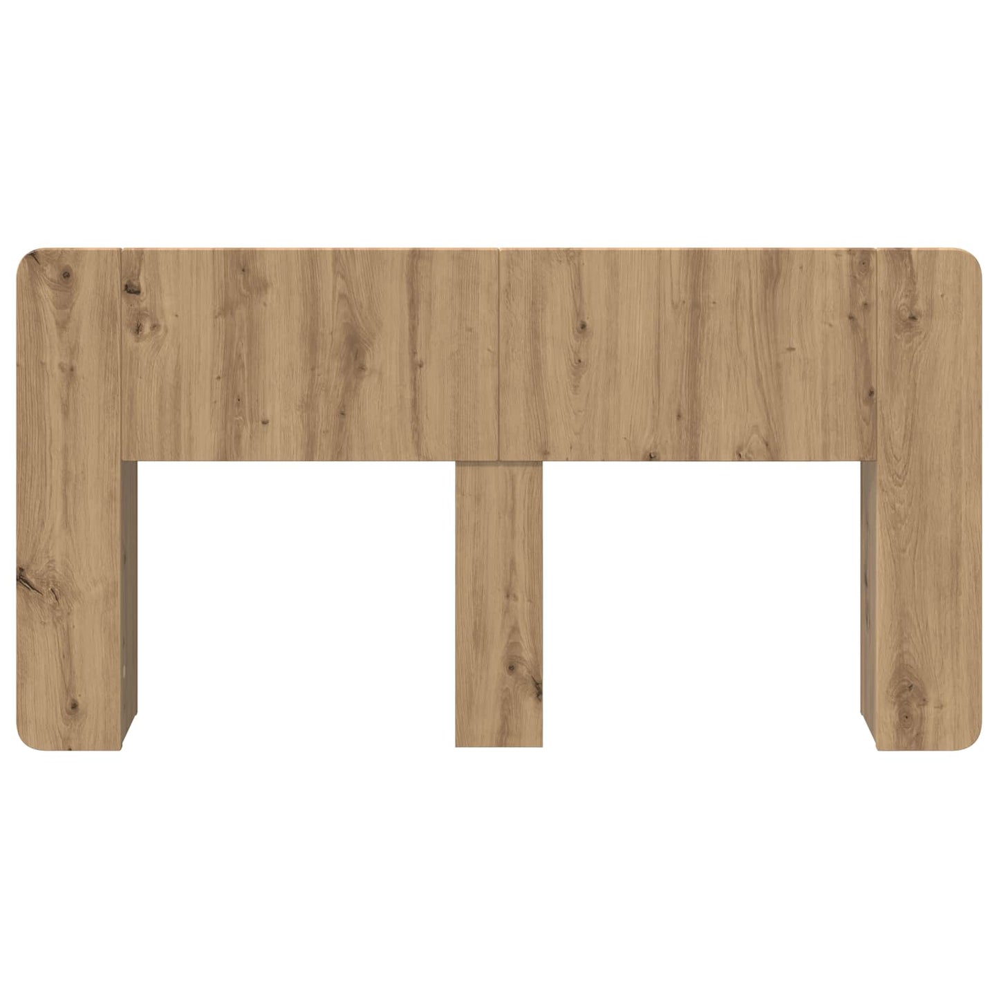 vidaXL Headboard Cabinet Artisan Oak 140 cm Engineered Wood