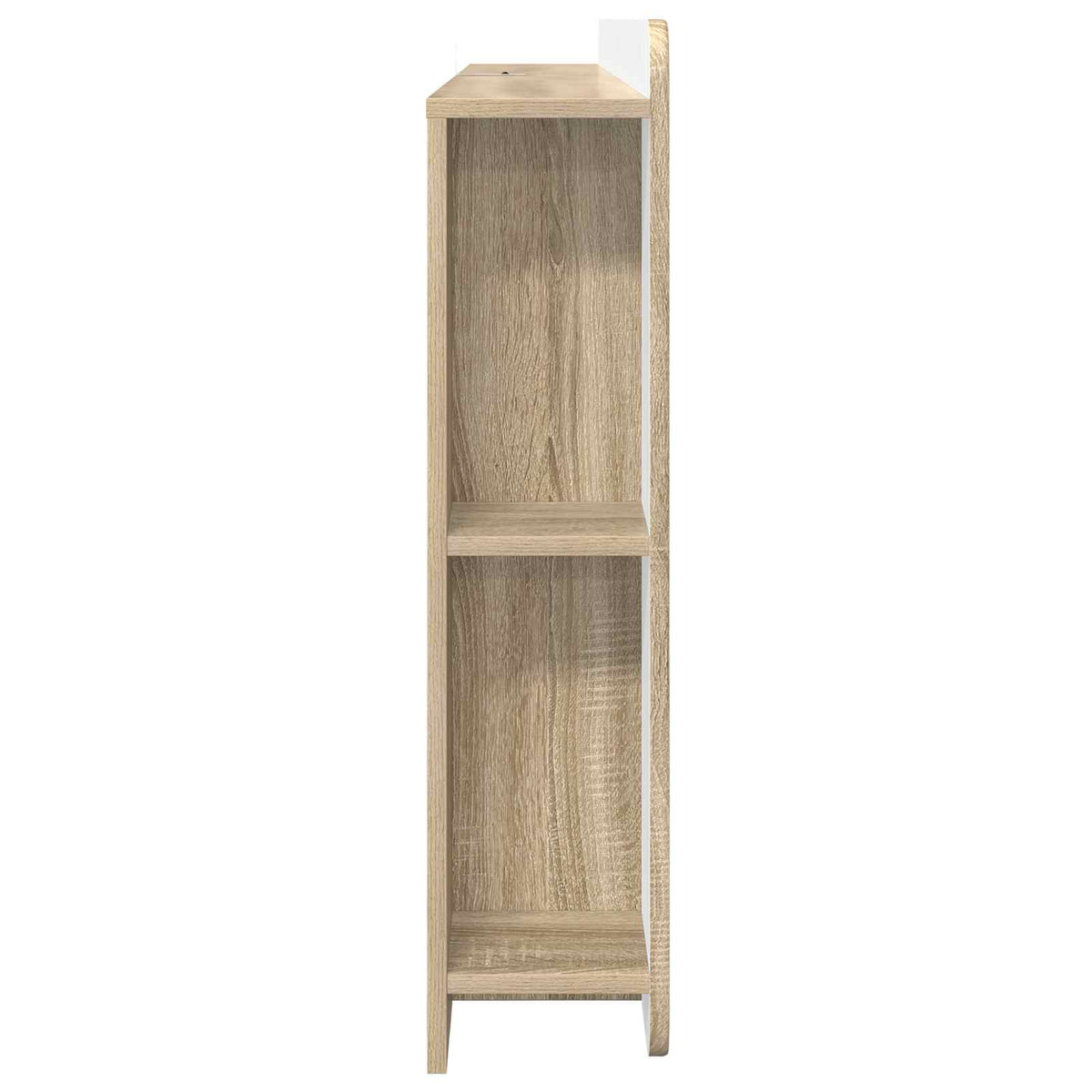 vidaXL Headboard Cabinet with Storage Sonoma Oak Engineered Wood