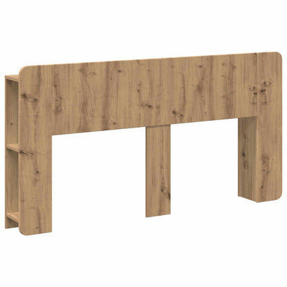 vidaXL Headboard Cabinet Artisan Oak 160 cm Engineered Wood