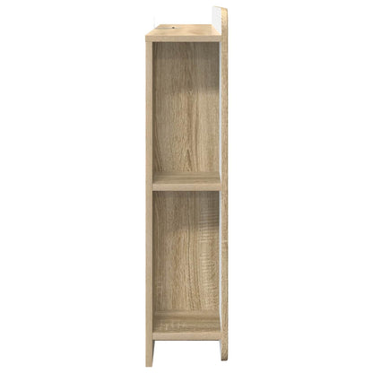 vidaXL Headboard Cabinet with Storage Sonoma Oak Engineered Wood