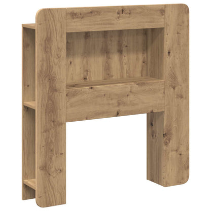 vidaXL Headboard Cabinet Artisan Oak 80 cm Engineered Wood