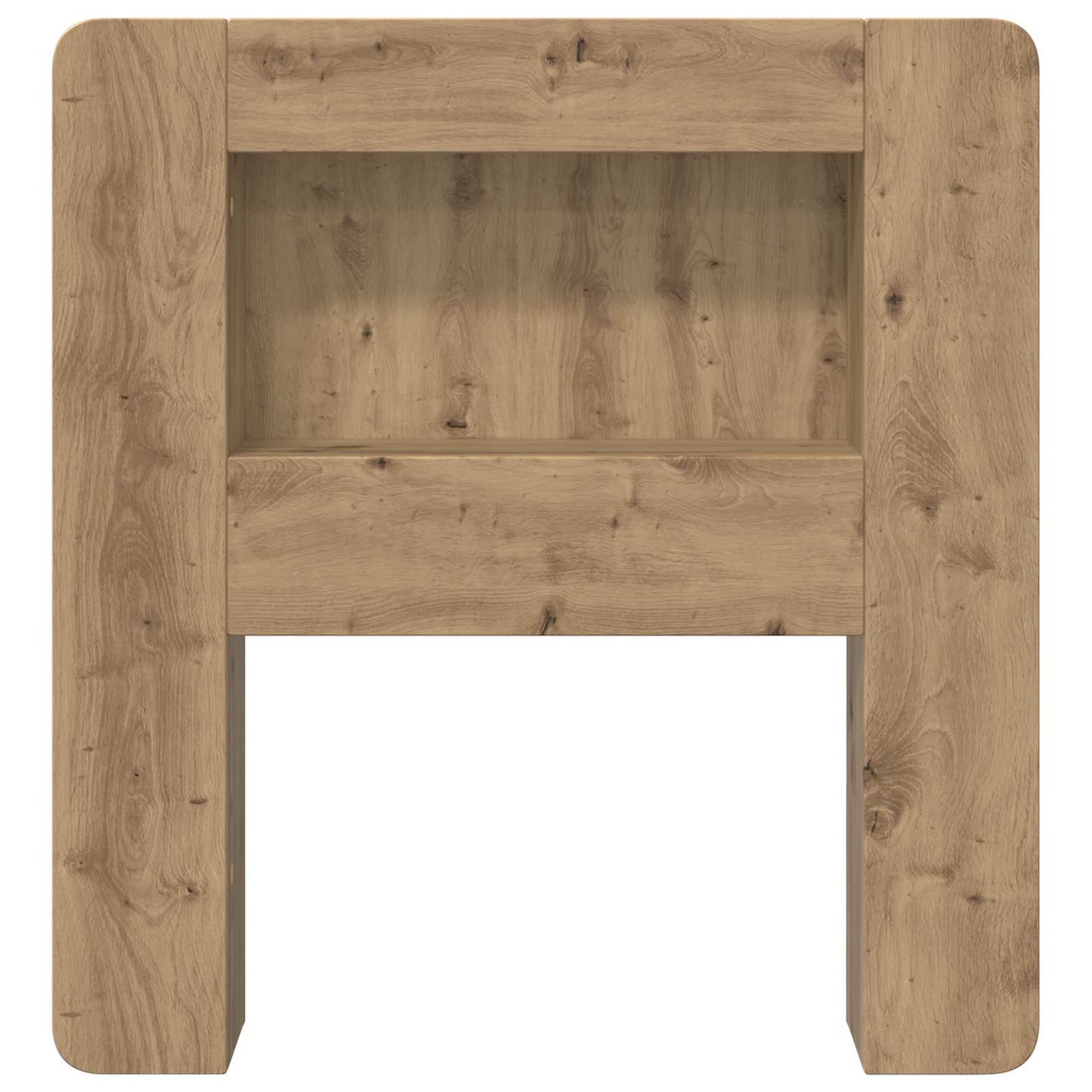 vidaXL Headboard Cabinet Artisan Oak 80 cm Engineered Wood