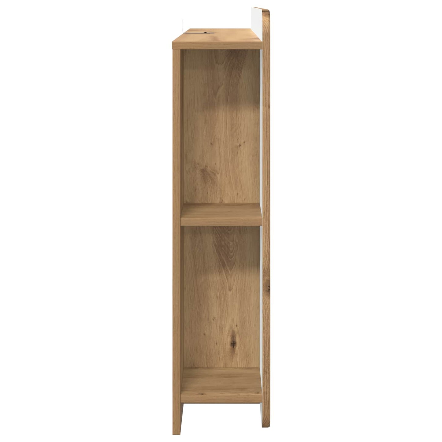 vidaXL Headboard Cabinet Artisan Oak 80 cm Engineered Wood