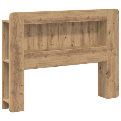 vidaXL Headboard Cabinet Artisan Oak 100 cm Engineered Wood