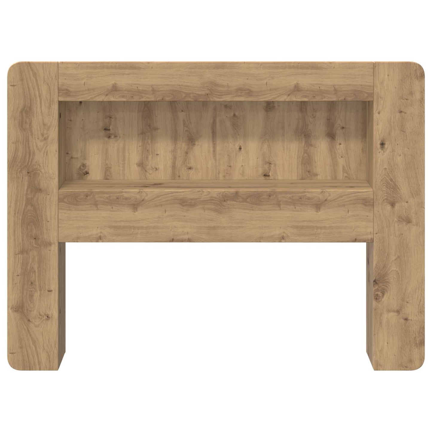 vidaXL Headboard Cabinet Artisan Oak 100 cm Engineered Wood