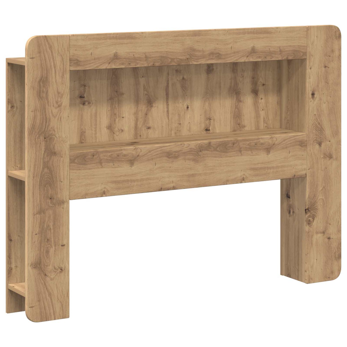 vidaXL Headboard Cabinet Artisan Oak 120 cm Engineered Wood