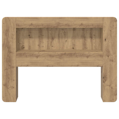vidaXL Headboard Cabinet Artisan Oak 120 cm Engineered Wood