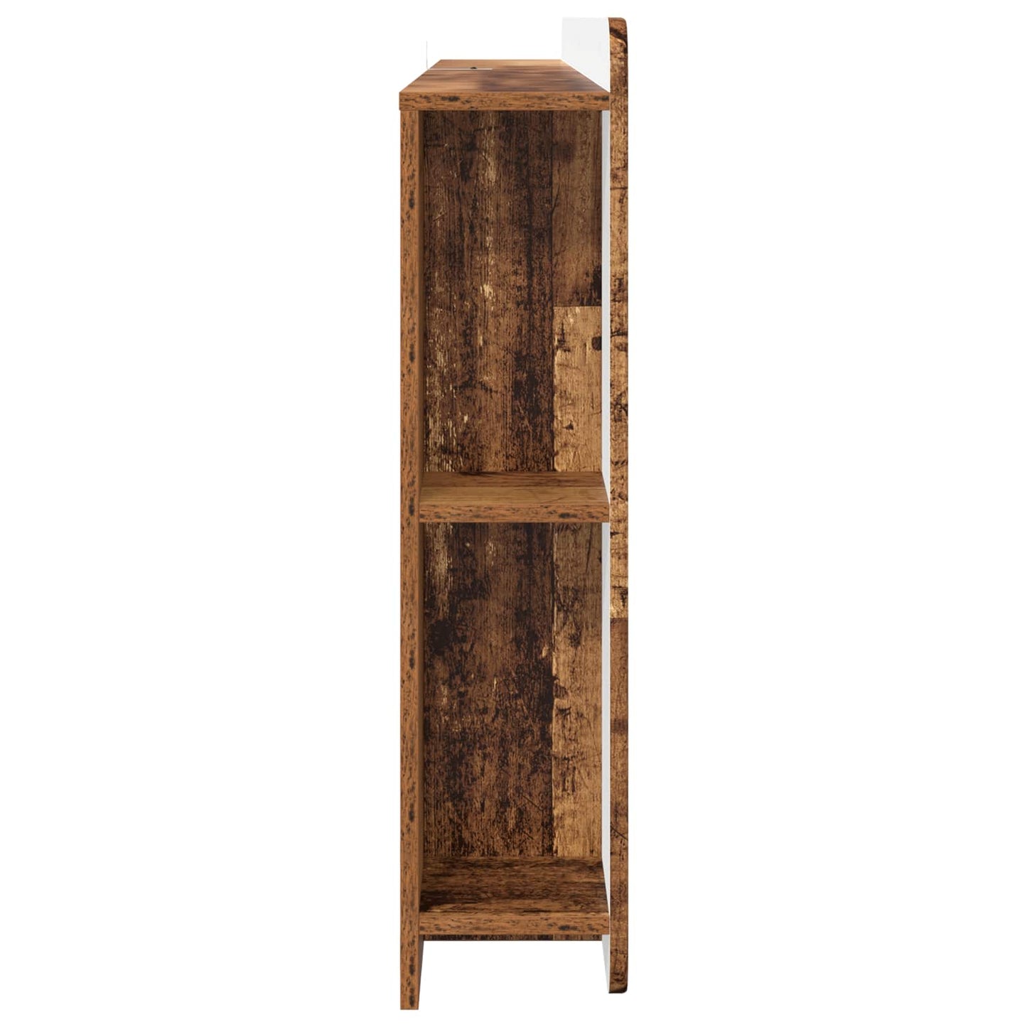 vidaXL Headboard Cabinet with Storage Old Wood Engineered Wood