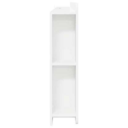 vidaXL Headboard Cabinet with Storage White Engineered Wood