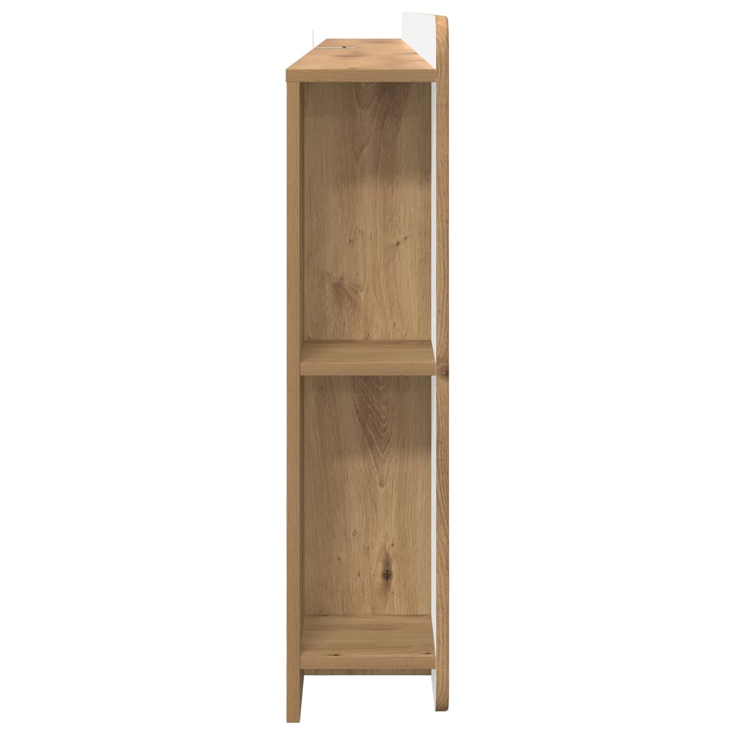 vidaXL Headboard Cabinet Artisan Oak 200 cm Engineered Wood