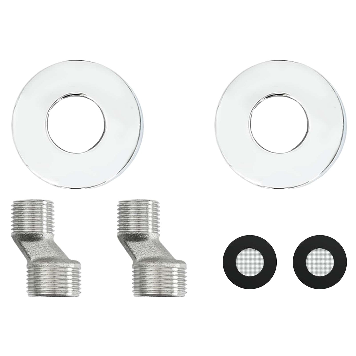 vidaXL Thermostatic Shower Mixer Stainless Steel 201 25.5 x 7 x 6 cm