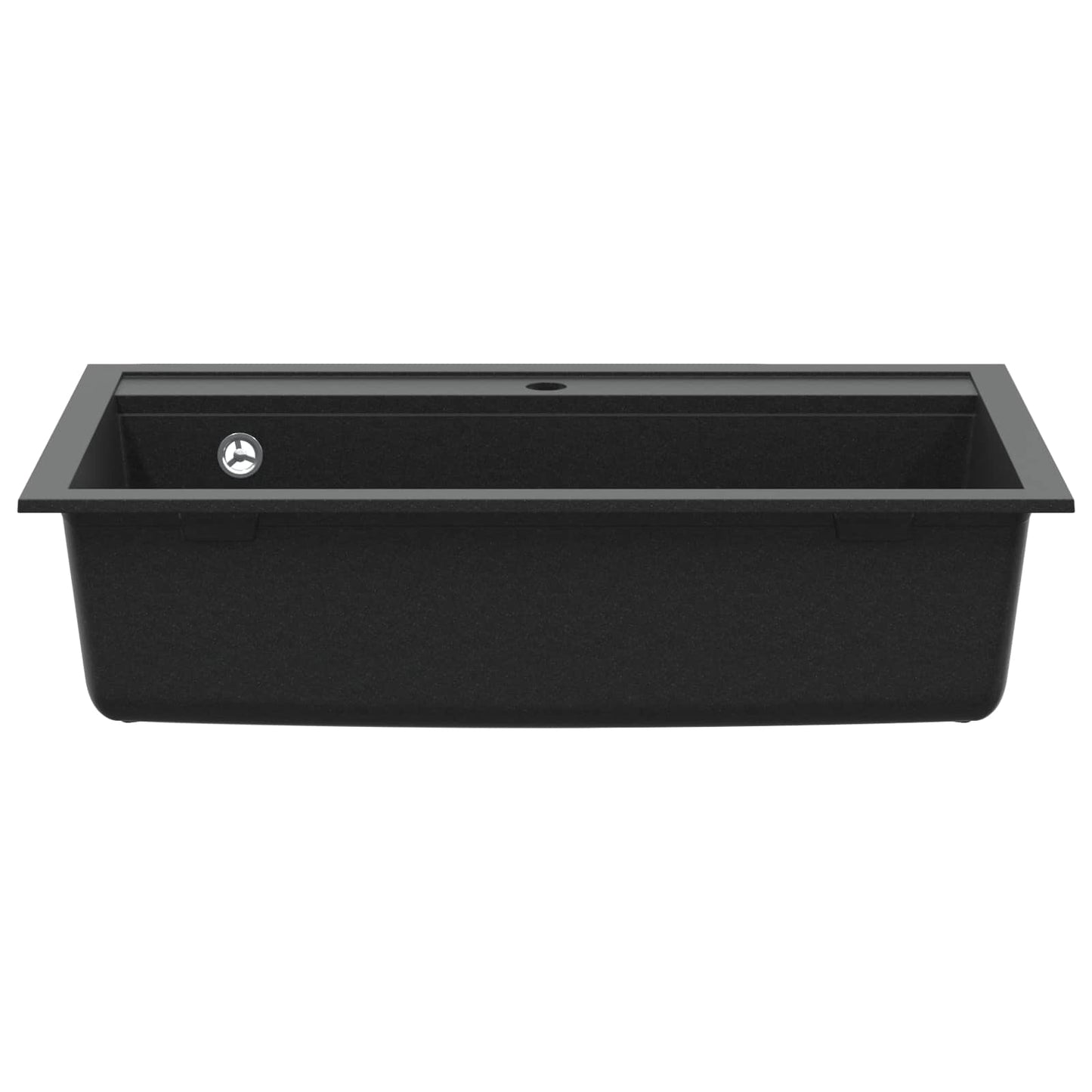 vidaXL Sink Black 795 x 505 mm 80% Guartz and 20% Resin