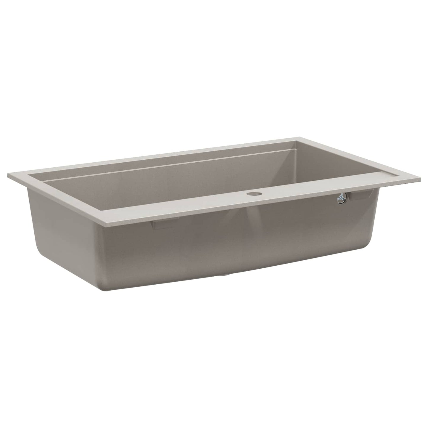 vidaXL Sink Grey 795 x 505 mm 80% Guartz and 20% Resin