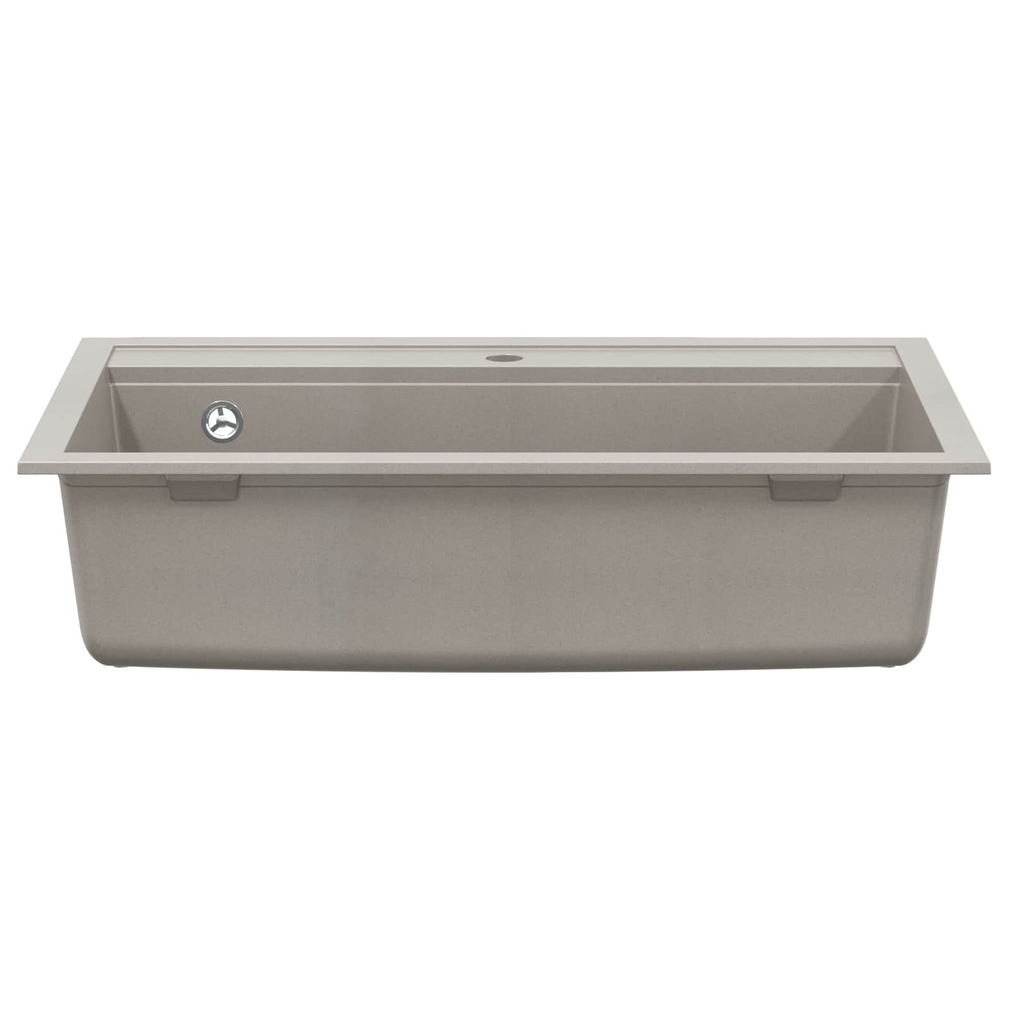 vidaXL Sink Granite 795 x 505 mm Grey