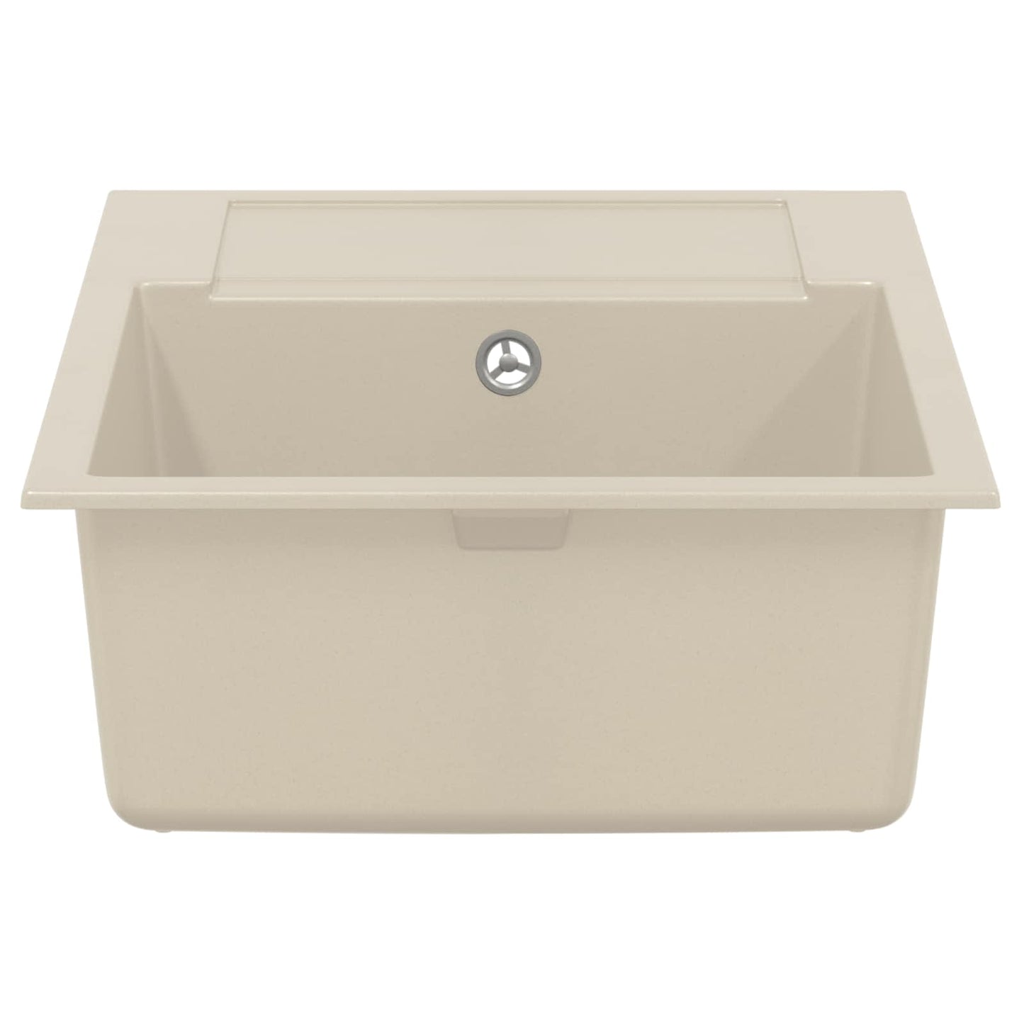 vidaXL Sink Beige 780 x 500 mm 80% Quartz and 20% Resin