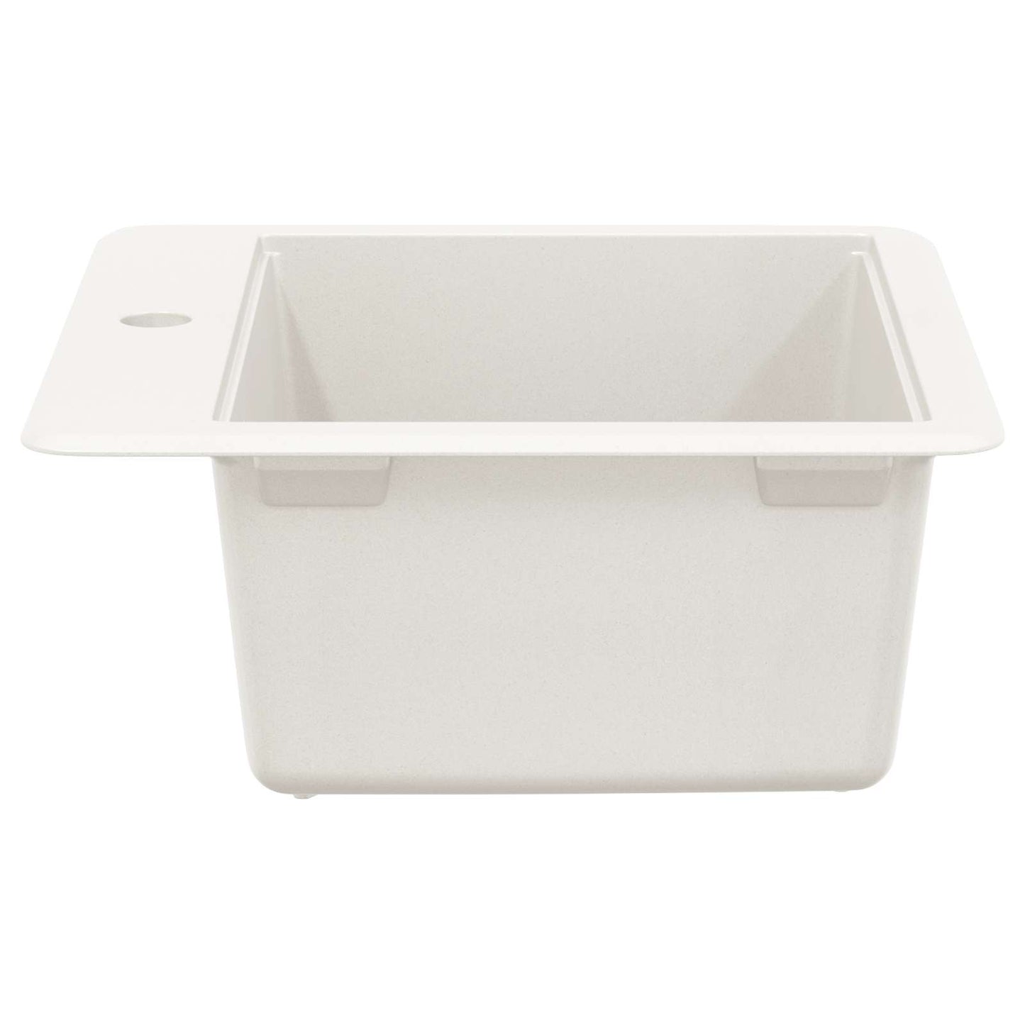 vidaXL Sink 80% Quartz and 20% Resin 470 x 440 mm White