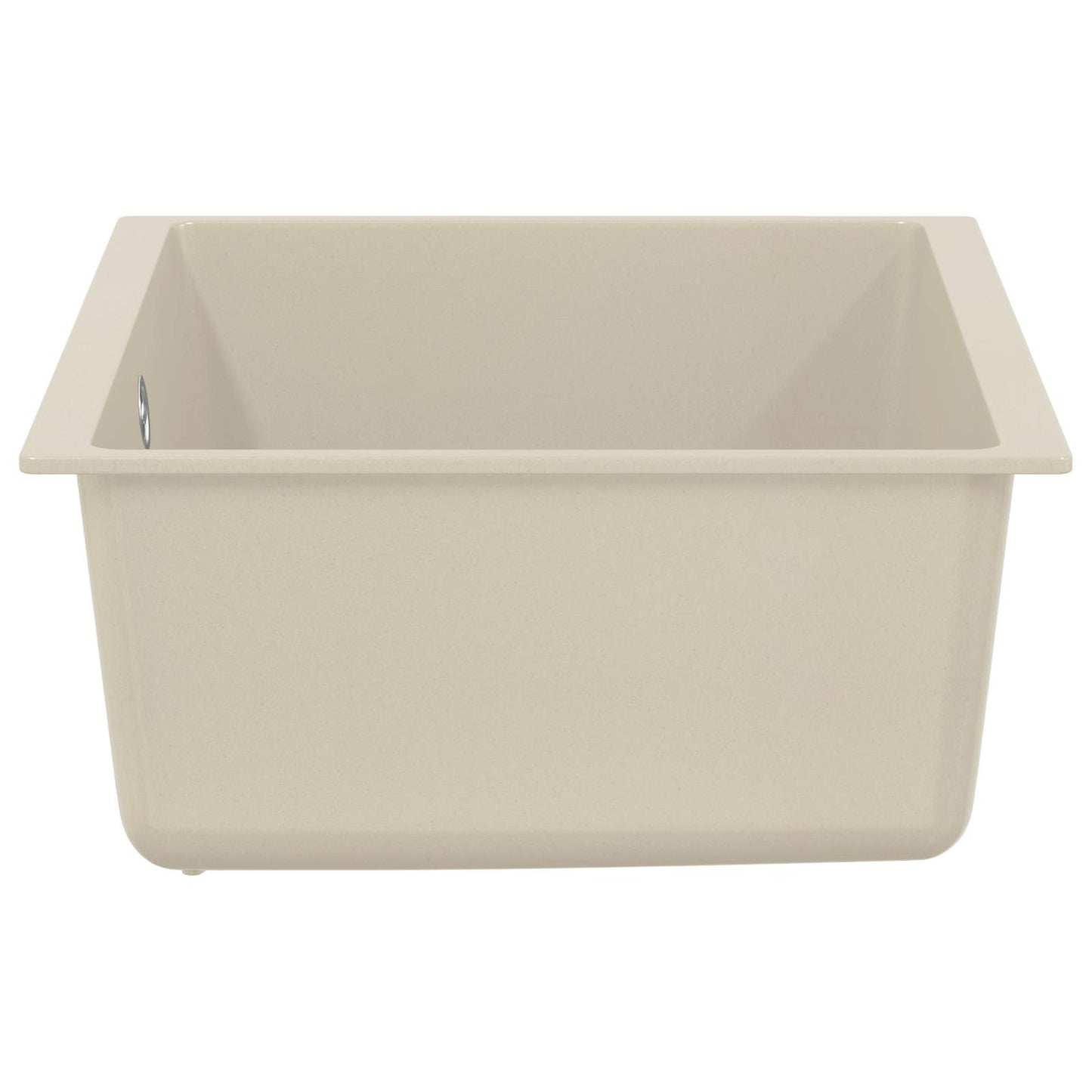 vidaXL Sink Beige 530 x 460 mm 80% Quartz and 20% Resin