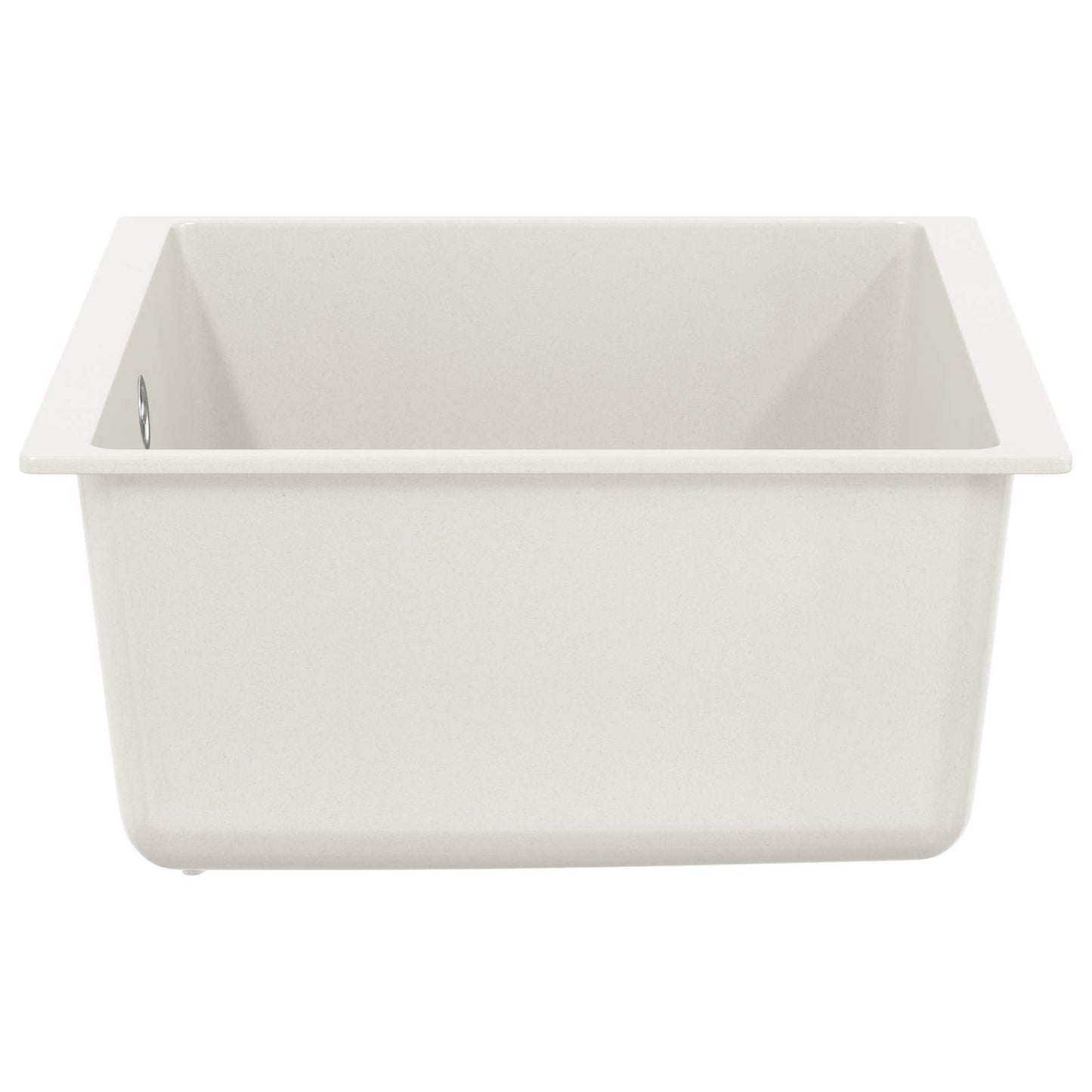 vidaXL Sink 80% Quartz and 20% Resin 530 x 460 mm White