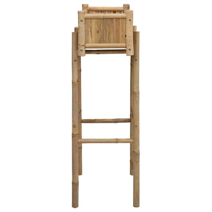 vidaXL Garden Planter with Holder Natural 50 x 38 x 114 cm Bamboo