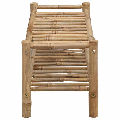 vidaXL Shoe Rack with Shelf Natural 68 x 28 x 30 cm Bamboo