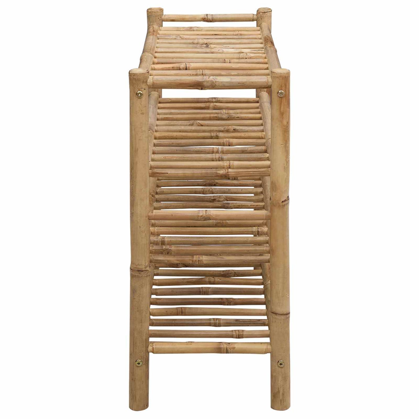 vidaXL Shoe Rack with Shelf Natural 68 x 28 x 63 cm Bamboo