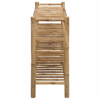 vidaXL Shoe Rack with Shelf Natural 68 x 28 x 63 cm Bamboo
