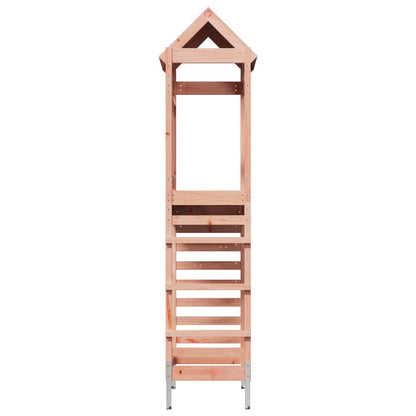 vidaXL Play Tower Brown 52.5 x 85 x 238 cm Solid Douglas Wood