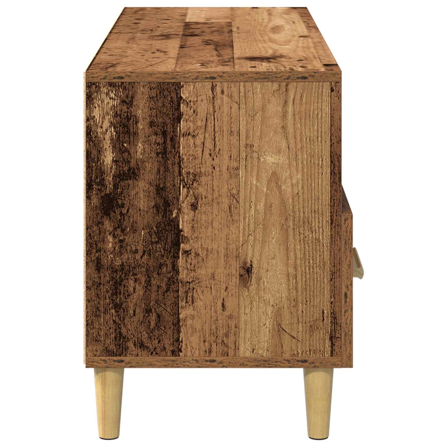 vidaXL TV Cabinet Old Wood 102 x 36 x 50 cm Engineered Wood