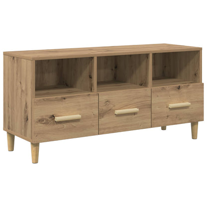 vidaXL TV Cabinet 102 x 36 x 50 cm Artisian Oak Engineered Wood