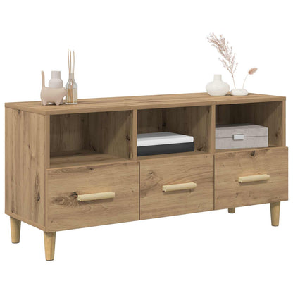 vidaXL TV Cabinet 102 x 36 x 50 cm Artisian Oak Engineered Wood