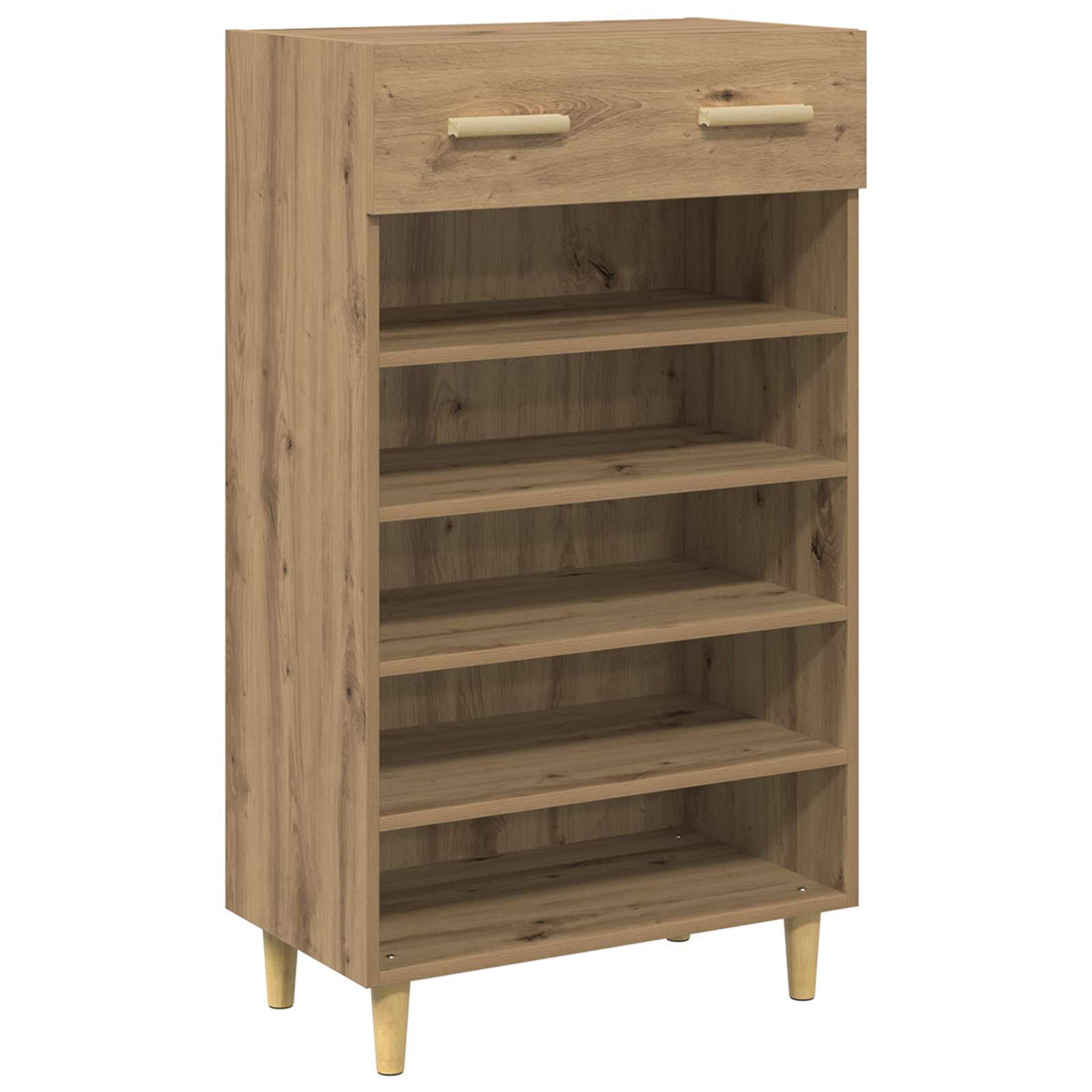 vidaXL Shoe Cabinet 60 x 35 x 105 cm Engineered Wood Artisan Oak
