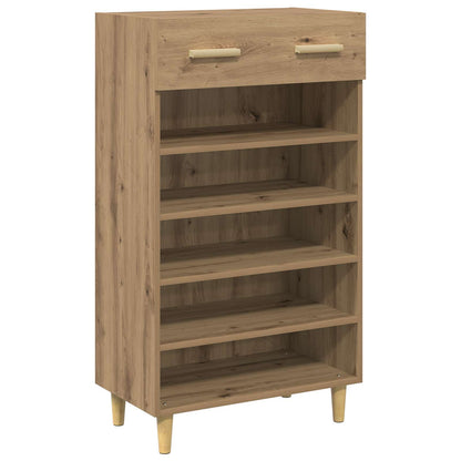 vidaXL Shoe Cabinet 60 x 35 x 105 cm Engineered Wood Artisan Oak
