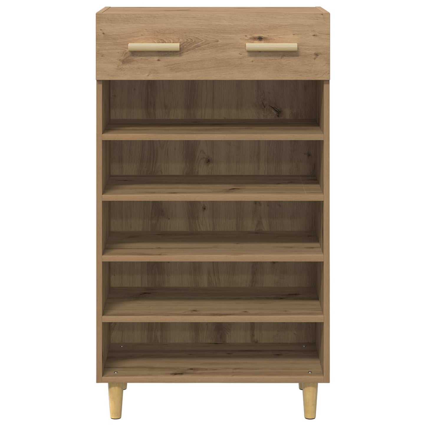 vidaXL Shoe Cabinet Artisian Oak 60 x 35 x 105 cm Engineered Wood