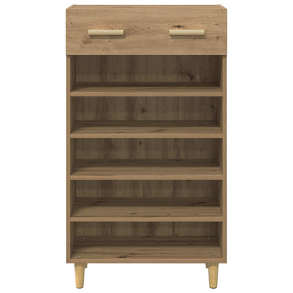 vidaXL Shoe Cabinet 60 x 35 x 105 cm Engineered Wood Artisan Oak