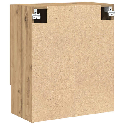 vidaXL Wall Cabinet 60 x 31 x 70 cm Engineered Wood Artisian Oak
