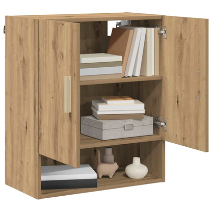 vidaXL Wall Cabinet 60 x 31 x 70 cm Engineered Wood Artisian Oak