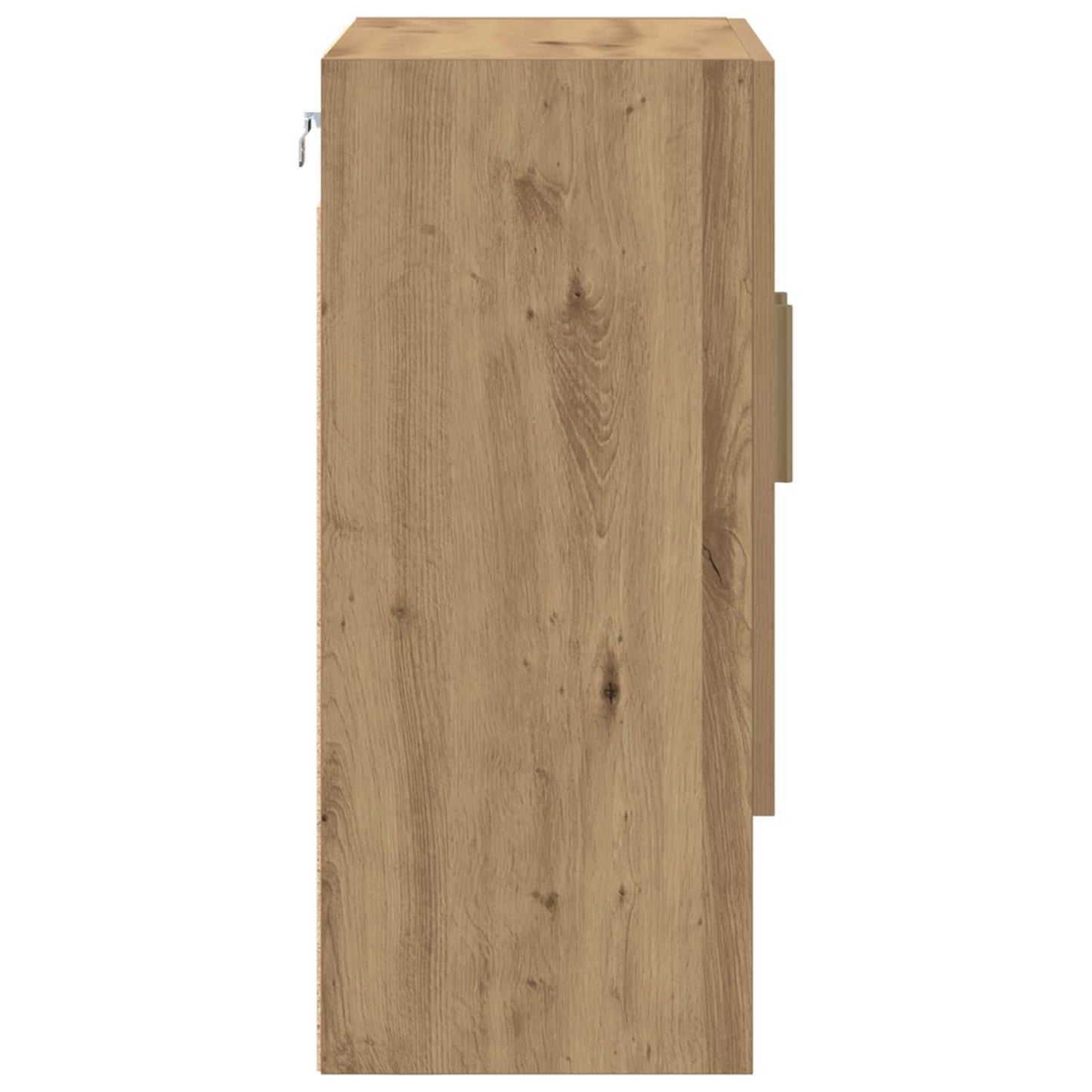 vidaXL Wall Cabinet 60 x 31 x 70 cm Engineered Wood Artisian Oak