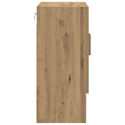 vidaXL Wall Cabinet 60 x 31 x 70 cm Engineered Wood Artisian Oak