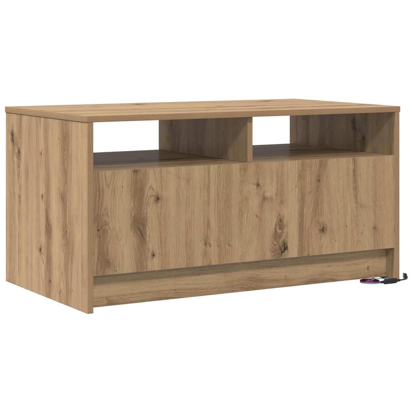 vidaXL Coffee Table Artisian Oak 90 x 50 x 45 cm Engineered Wood