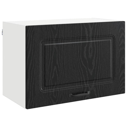 vidaXL Kitchen Cabinet with Storage Kalmar Black Oak 60 x 31 x 40 cm