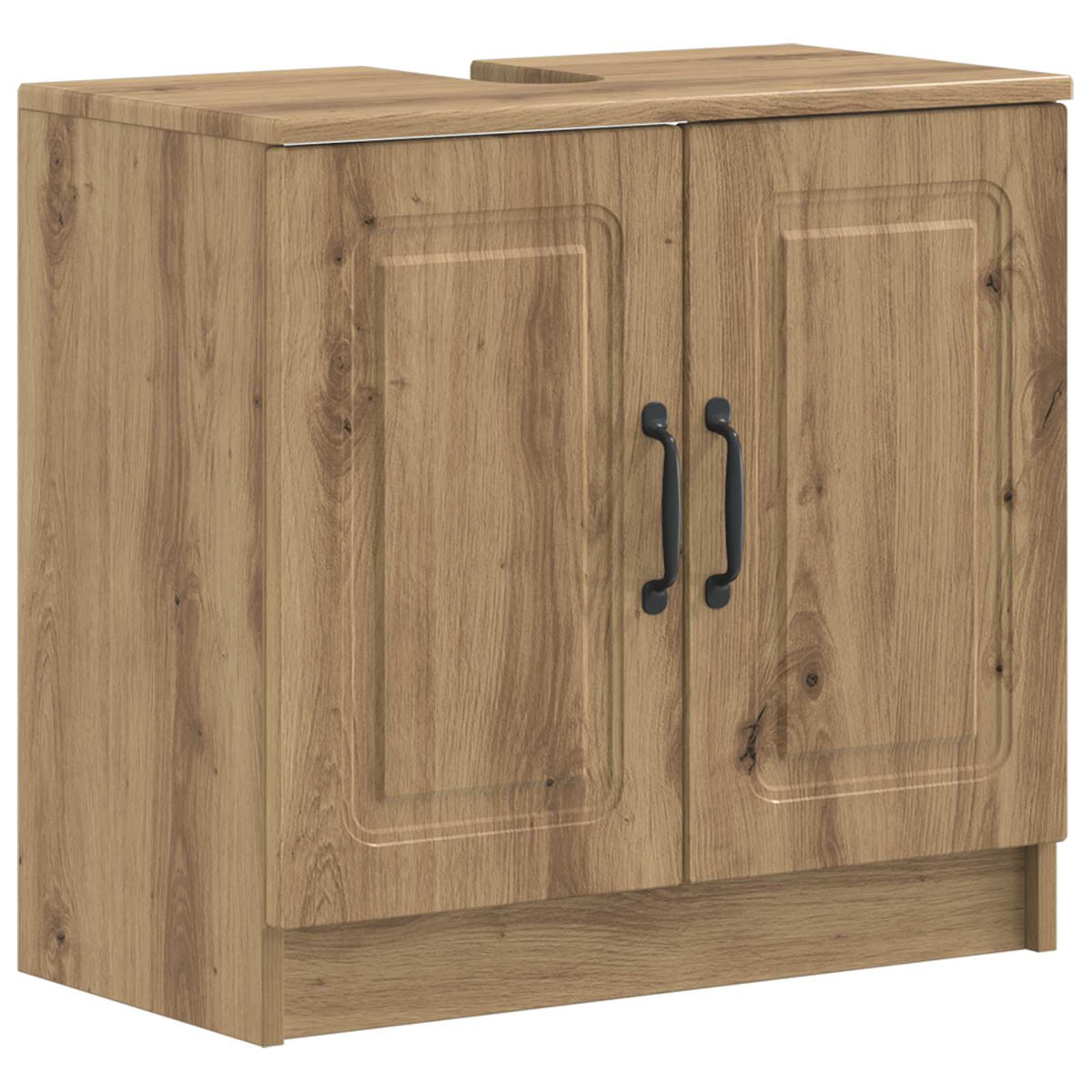 vidaXL 3 Piece Bathroom Cabinet Set UTRECHT Artisan Oak
