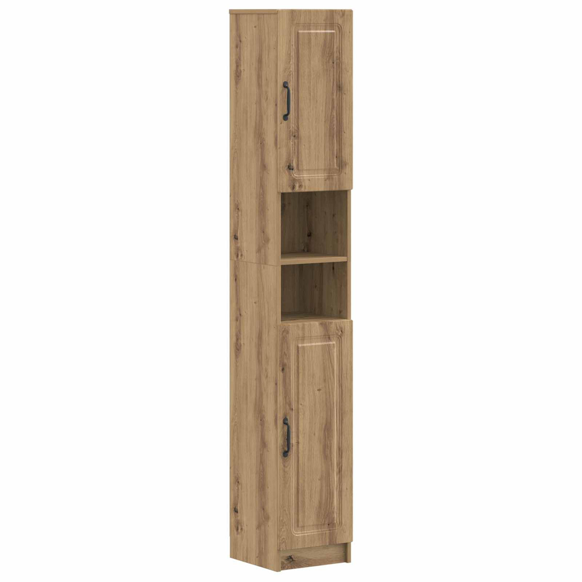 vidaXL 3 Piece Bathroom Cabinet Set UTRECHT Artisan Oak