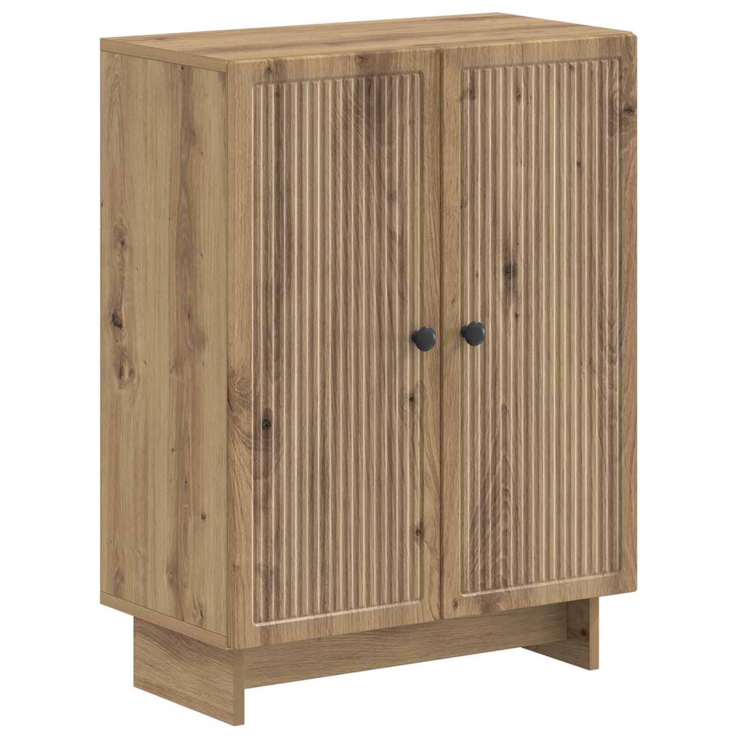 vidaXL 2 Piece Bathroom Cabinet Set EDE Artisan Oak Engineered Wood
