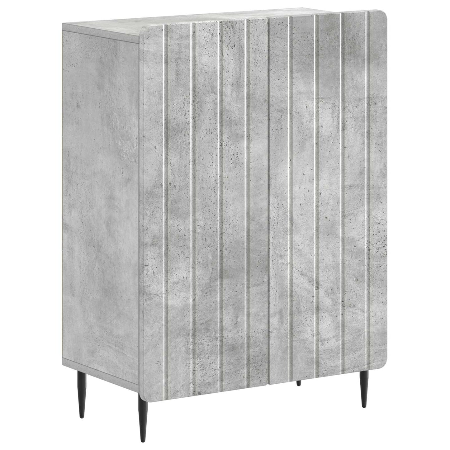 vidaXL 2 Piece Bathroom Cabinet Set ZWOLLE Concrete Grey