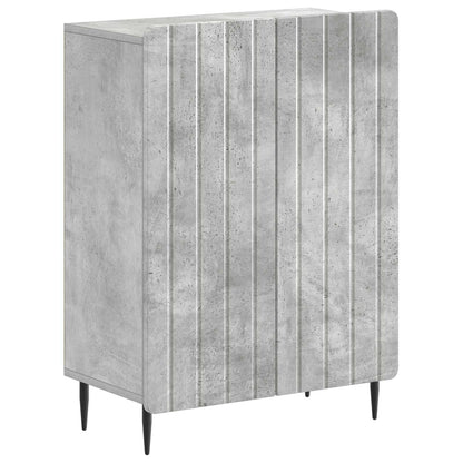 vidaXL 2 Piece Bathroom Cabinet Set ZWOLLE Concrete Grey