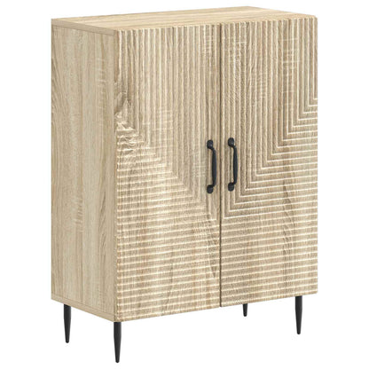 vidaXL 2 Piece Bathroom Cabinet Set HAARLEM Sonoma Oak Engineered Wood