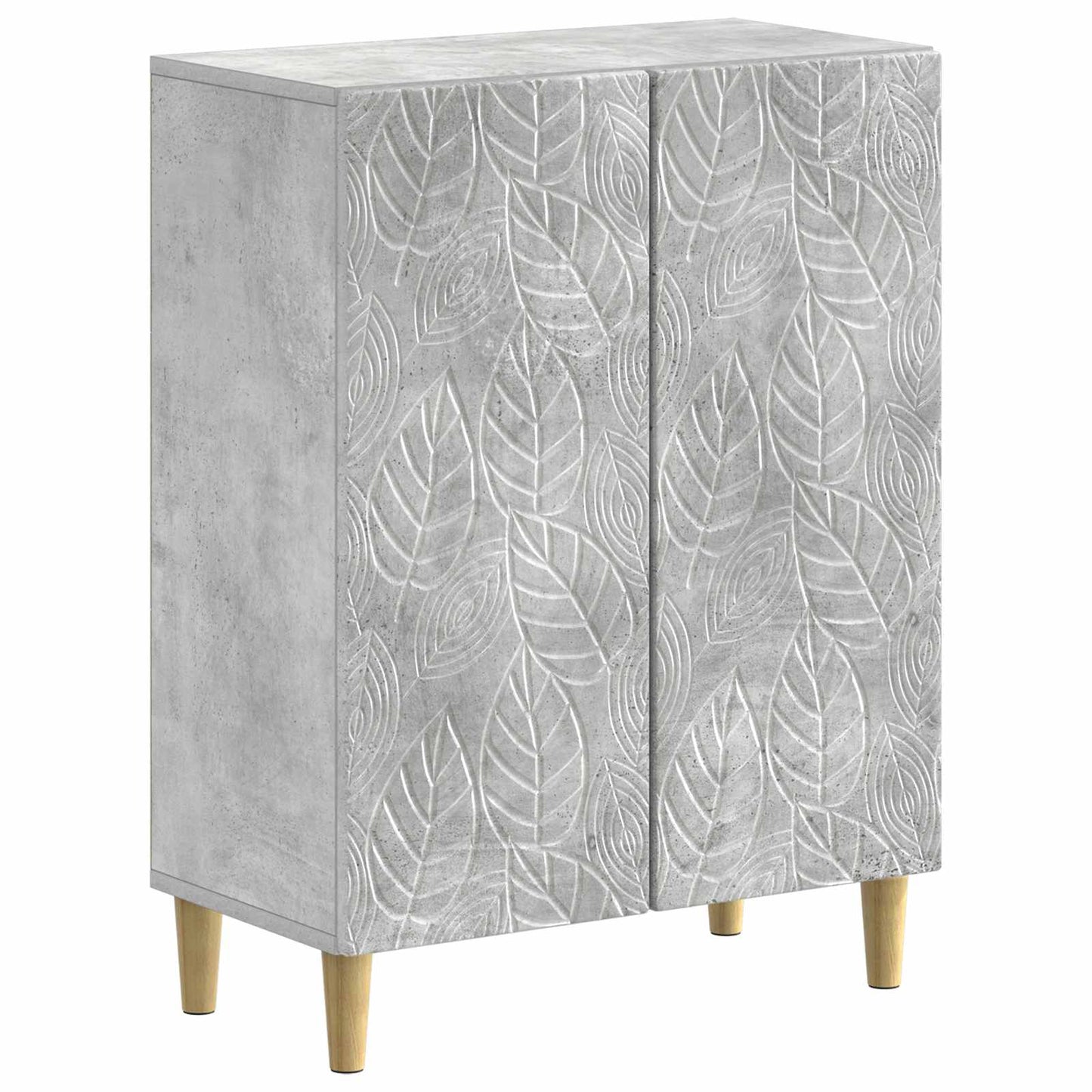 vidaXL 2 Piece Bathroom Cabinet Set DELFT Concrete Grey
